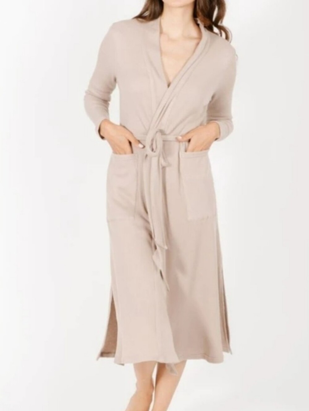Smash + Tess Women's Waffle-knit Hooded Robe